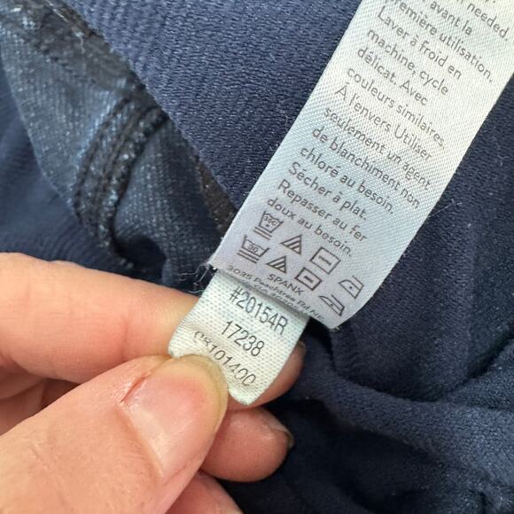 Spanx Jeans Womens Small Blue Denim Maternity Mama Ankle Jean-ish‎ Leggings - Picture 7 of 7